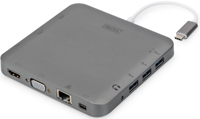 Док-станція DIGITUS USB-C, 11 Port