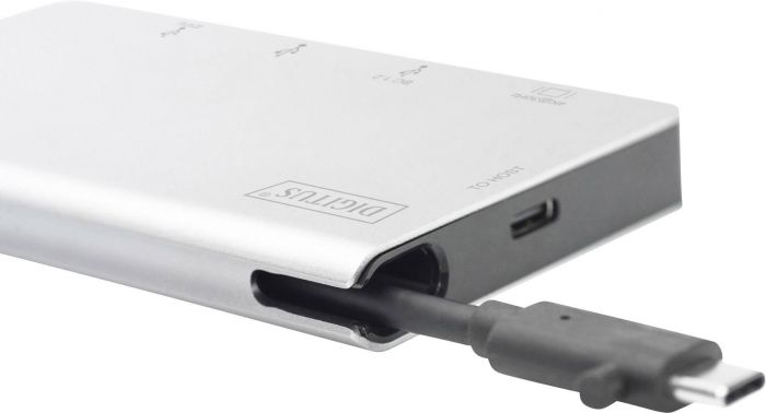 Док-станція DIGITUS Travel USB-C, 6 Port