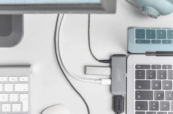 Док-станція DIGITUS Mobile USB-C, 4 Port