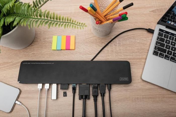 Док-станція DIGITUS 14" Universal Notebook USB-C, 14 Port