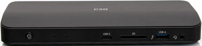 Док станція C2G USB-C Thunderbolt 3 DP, Ethernet, USB, SD, mini jack, Power Delivery до 85W