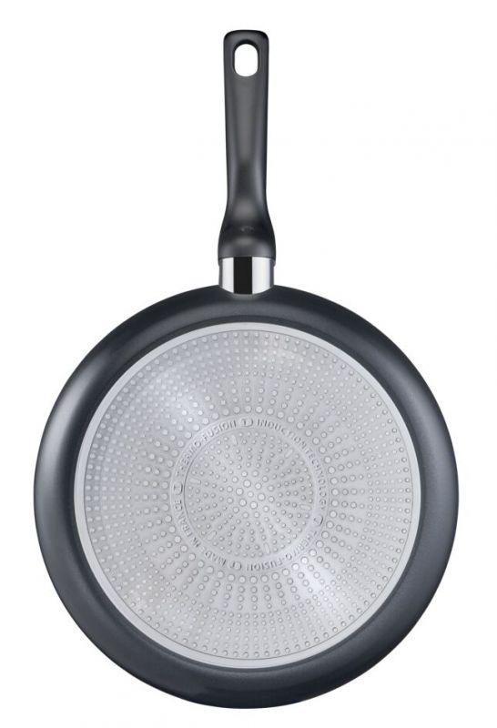 Сковорода Tefal Generous Cook для млинців, 25 см, покриття Titanium, індукція, Thermo-Spot, алюм., чорний