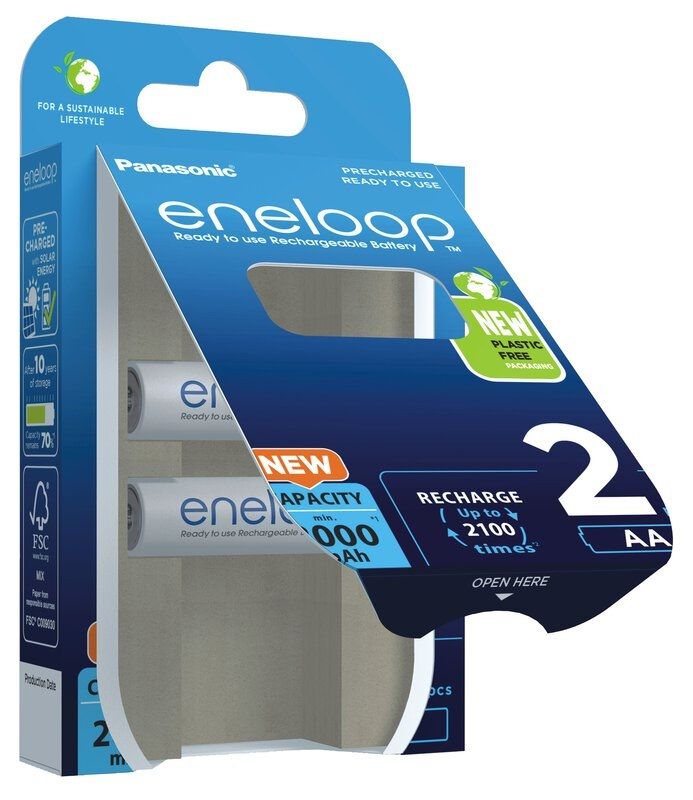 Акумулятор Panasonic Eneloop AA 2000 2BP mAh NI-MH