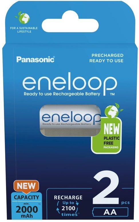 Акумулятор Panasonic Eneloop AA 2000 2BP mAh NI-MH