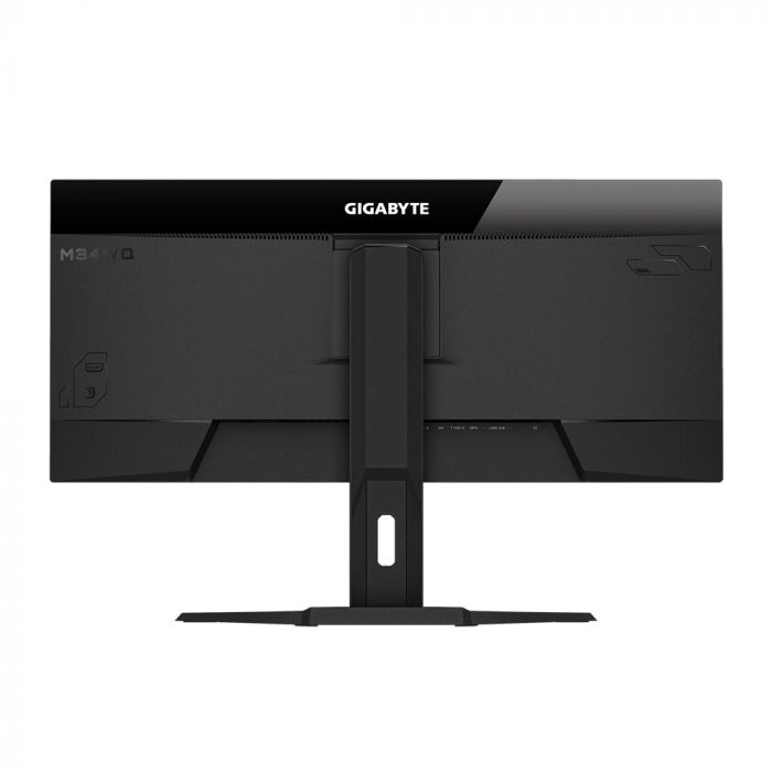 Монітор LCD GIGABYTE 34" M34WQ, 2xHDMI, DP, USB-C, 2xUSB, MM, IPS, 3440x1440, 21:9, 144Hz, 1mc, 91%DCI-P3, AdaptiveSync, HDR400
