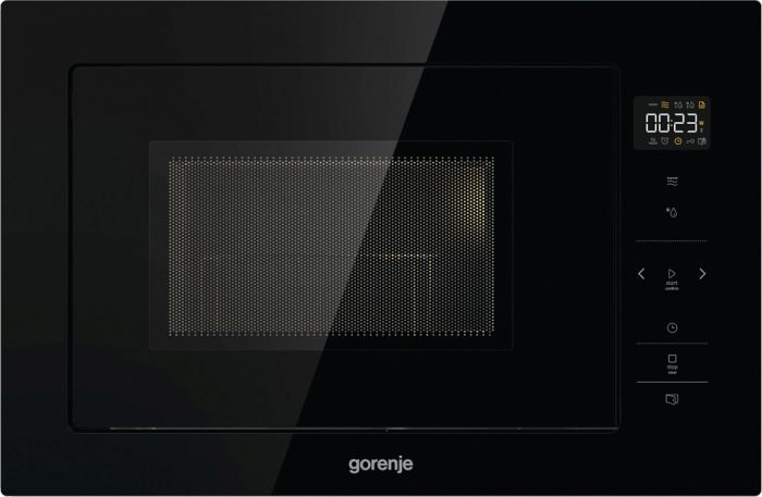 Вбудована м/піч Gorenje BM251SG2BG/25 л/900 Вт./гриль-1000 Вт/ дисплей/ багаторівневе приготув./чорний
