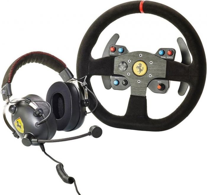 Комплект кермо + гарнітура Thrustmaster Race Kit Ferrari 599XX EVO Edition With Alcantara
