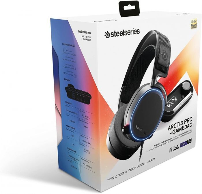 Гарнітура SteelSeries Arctis Pro + GameDAC Black