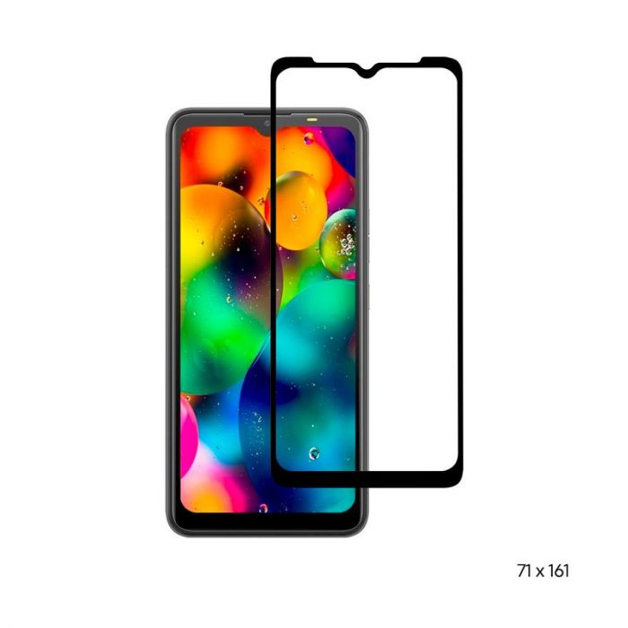 Захисне скло 2E  для TECNO POP 4 LTE (BC1s), 2.5D FCFG,(1 Pack),black border