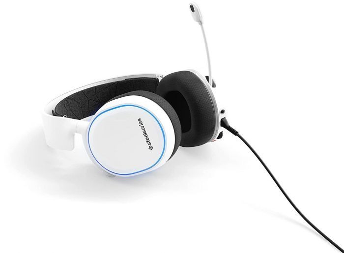 Гарнітура SteelSeries Arctis 5 2019 Edition 3.5mm/USB White