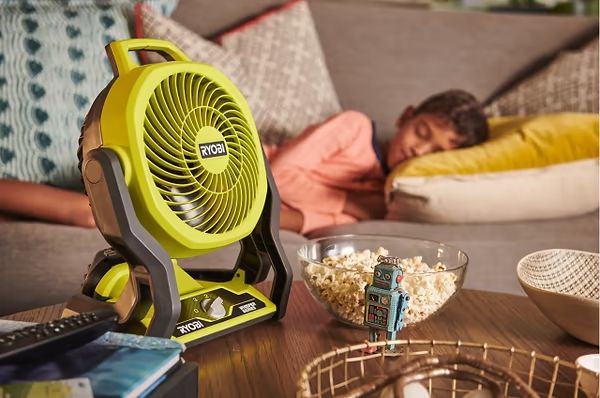 Вентилятор акумуляторний Ryobi ONE+ RF18-0 WHISPER™, 18В, (без АКБ та ЗП)