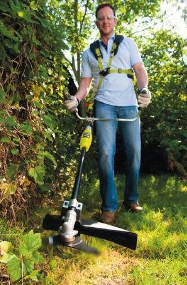 Тример садовий Ryobi RBC36B26B акумуляторний, MAX POWER 36В, , диск/ліска (без АКБ і ЗП)