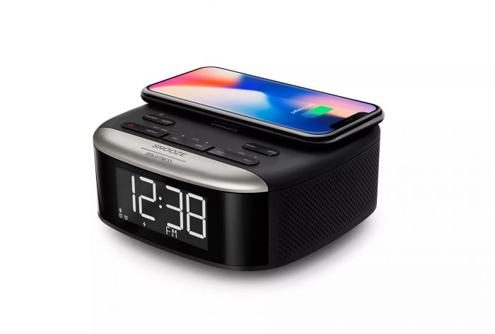 Радіогодинник Philips TAR7706 FM/DAB+, stereo 4W, LCD, Qi, Wireless