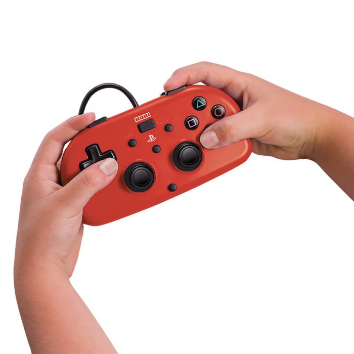 Геймпад проводной Mini Gamepad для PS4, Red