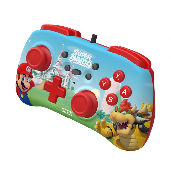 Геймпад провідний Horipad Mini (Super Mario) для Nintendo Switch, Blue/Red