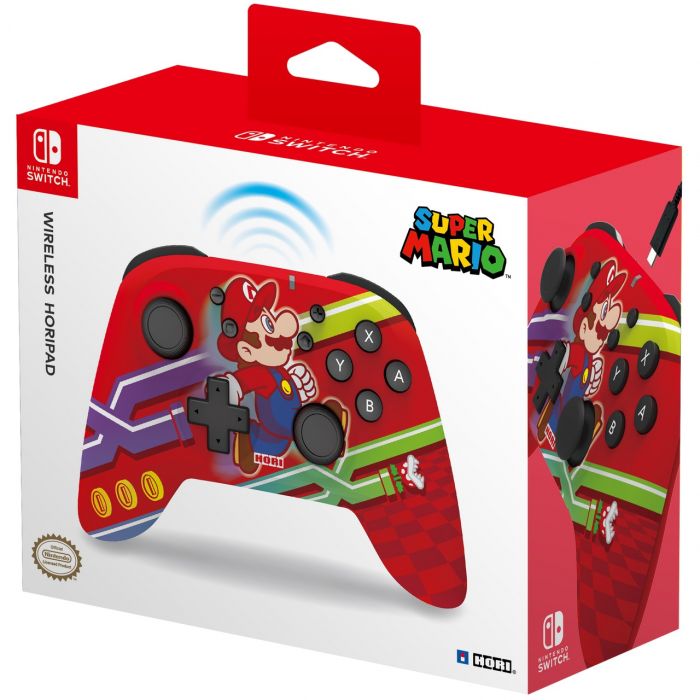 Геймпад бездротовий Horipad (Super Mario) для Nintendo Switch, Red