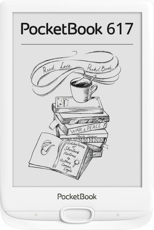 Електронна книга PocketBook 617, White