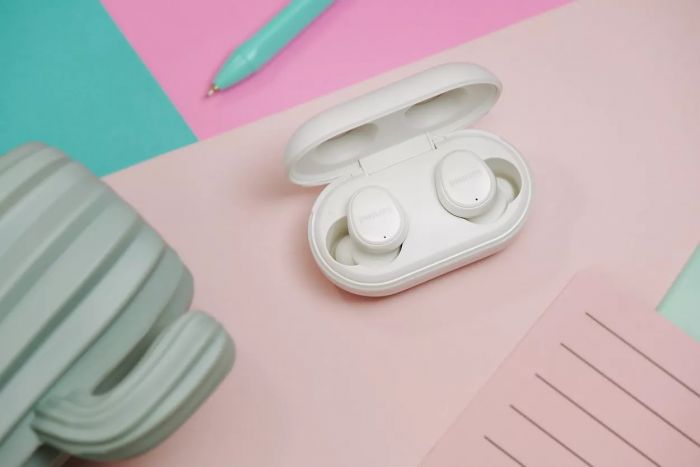 Навушники Philips TAT4556 TWS ANC IPX4 Touch control Mic Білий