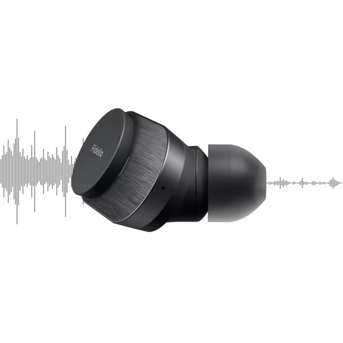 Навушники Philips Fidelio T1 TWS ANC Pro+ Hi-Res IPX4 Чорний