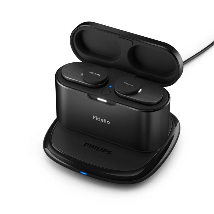 Навушники Philips Fidelio T1 TWS ANC Pro+ Hi-Res IPX4 Чорний