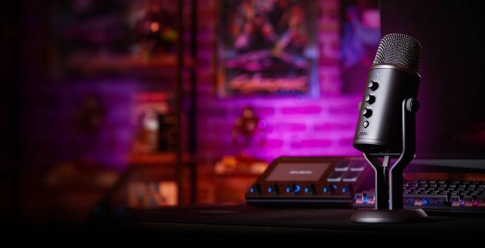 Мiкрофон MSI IMMERSE GV60 STREAMING MIC OS3-XXXX002-000