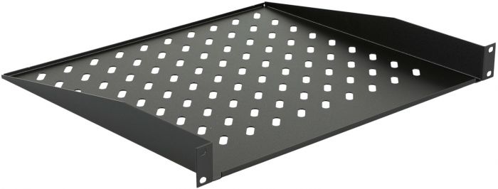 Полиця MIRSAN консольна 19" 1U 400, RAL 9005