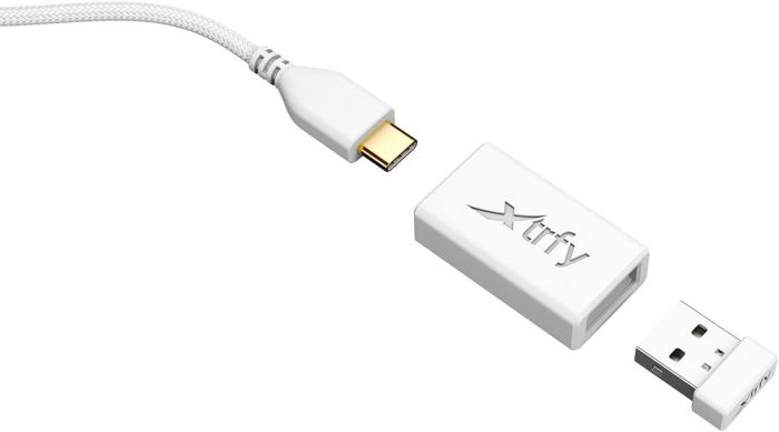 Миша Xtrfy MZ1 RGB WL, White