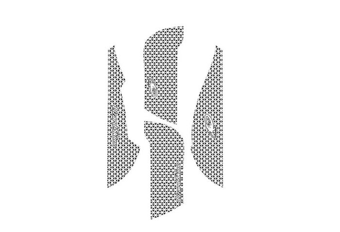 Набір резинових накладок для Xtrfy M42 Lizard skin, Black
