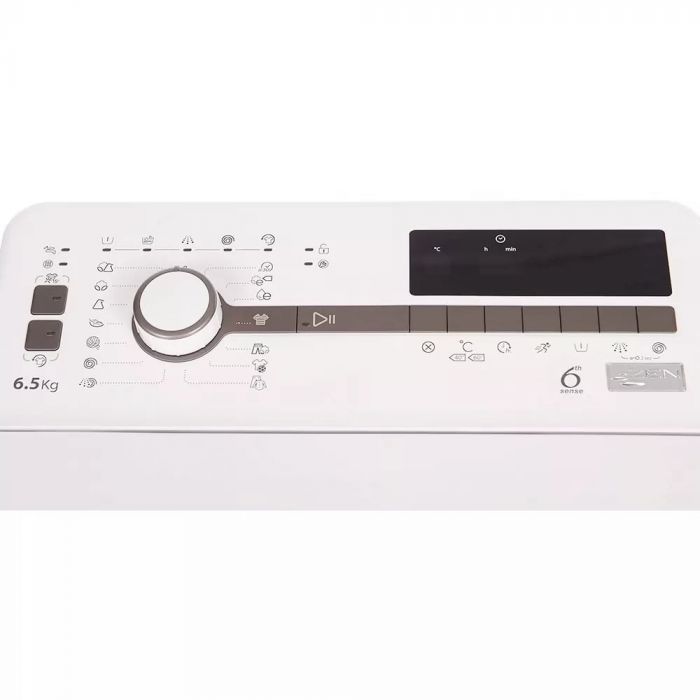 Пральна машина з верт. завант. Whirlpool TDLR60210UA, 6кг, 1200, A+++, 40см, Білий