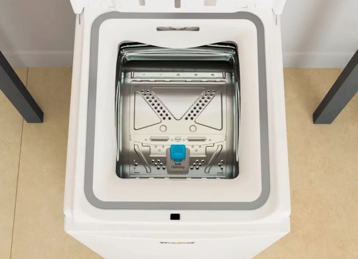 Пральна машина з верт. завант. Whirlpool TDLR60210UA, 6кг, 1200, A+++, 40см, Білий