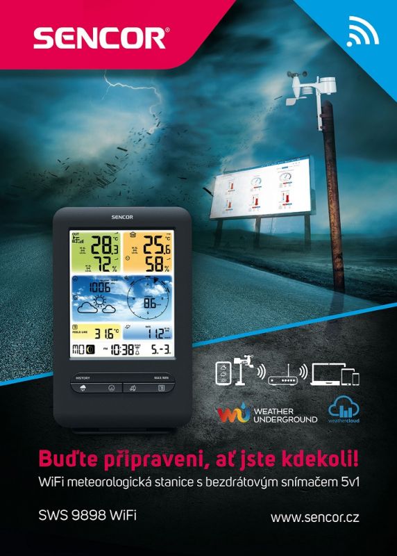 Ел. погодна станція SWS 9898 WiFi