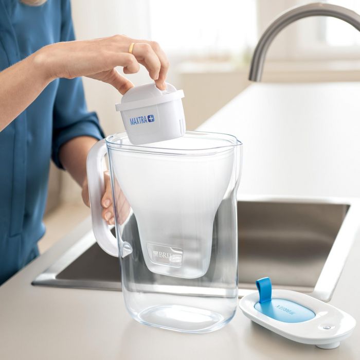Фільтр-глечик Brita Style XL LED 3.6 л (2.3 л очищеної води), сірий