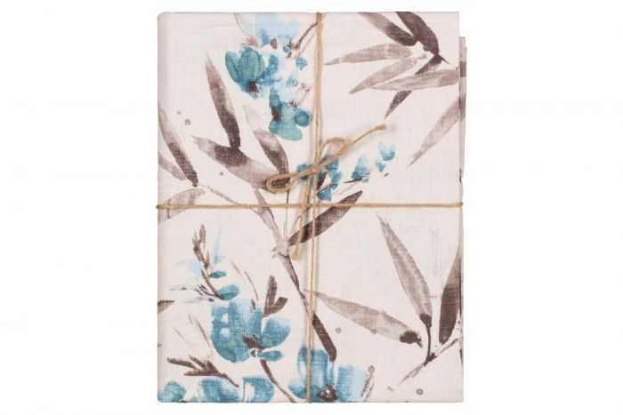 Скатертина Ardesto Flower, 180х136см, 70% бавовна, 30% поліестер
