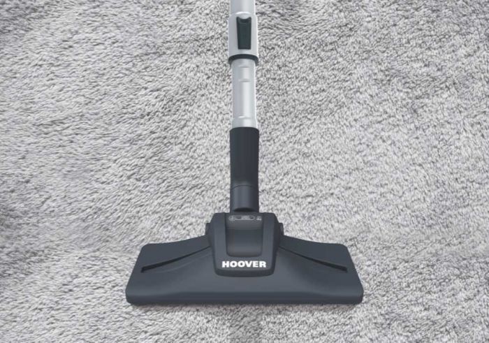 Пилосос із мішком Hoover TE70_TE75011 700Вт, 3.5л, Hepa, Червоний