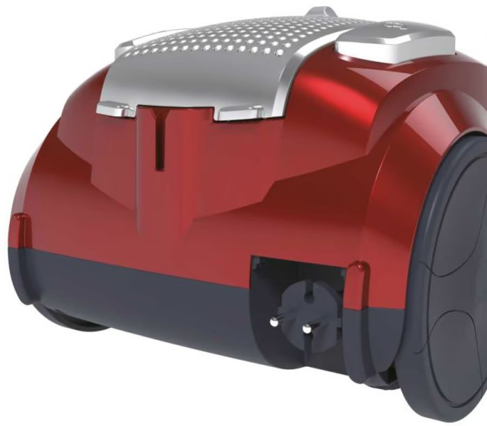 Пилосос із мішком Hoover TE70_TE75011 700Вт, 3.5л, Hepa, Червоний