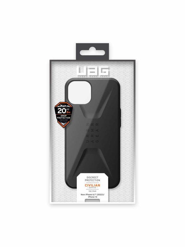 Чохол UAG для Apple iPhone 14 Civilian, Black