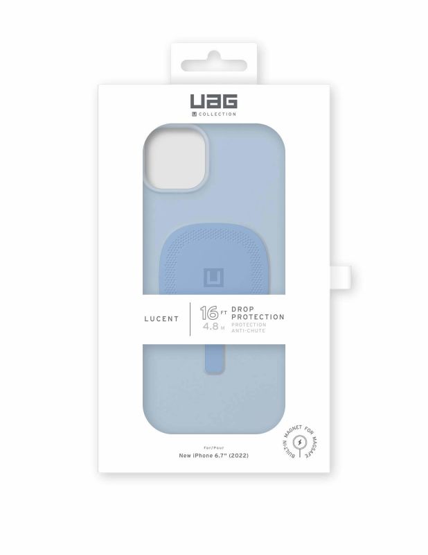Чохол UAG [U] для Apple iPhone 14 Plus Lucent 2.0 Magsafe, Cerulean