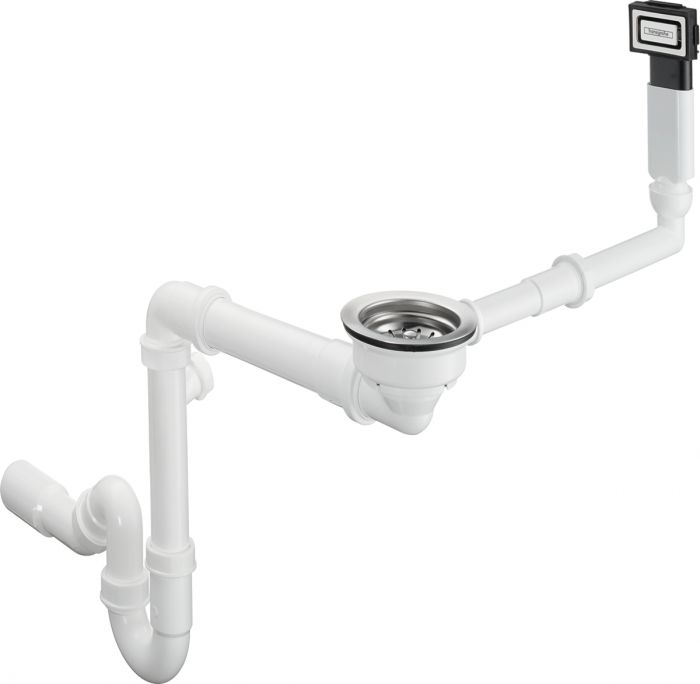 Сифон Hansgrohe D16-10 для мийки/ білий