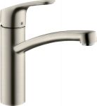 Змішувач для кухні Hansgrohe Focus, довж.виливу - 220мм, поворотний, 1важіль, KM160, сталь