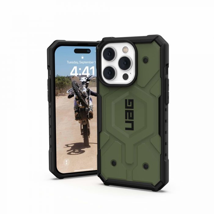 Чохол UAG для Apple iPhone 14 Pro Pathfinder Magsafe, Olive