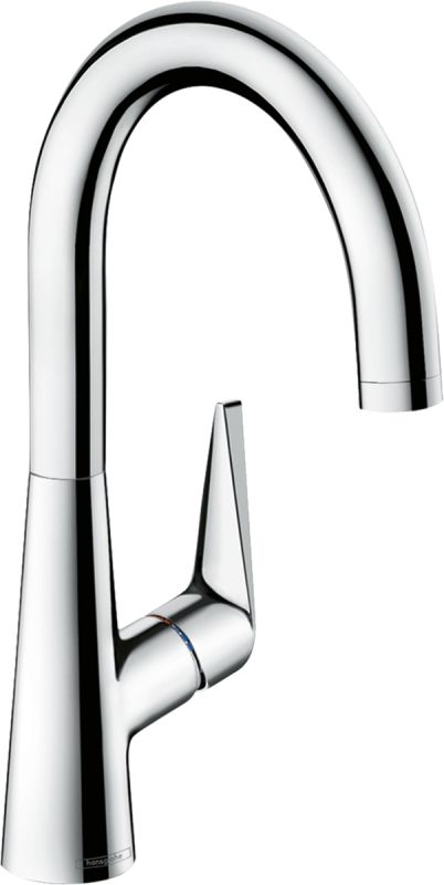 Змішувач для кухні Hansgrohe Talis S, довж.виливу - 174мм, поворотний, 1важіль, KM220, хром
