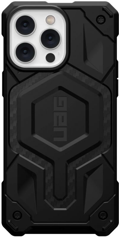 Чохол UAG для Apple iPhone 14 Pro Max Monarch Pro Magsafe, Carbon Fiber