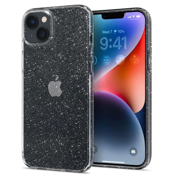 Чохол Spigen для Apple Iphone 14 Plus Liquid Crystal Glitter, Crystal Quartz