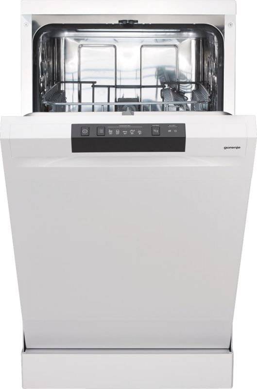 Посудомийна машина Gorenje GS520E15W, 9компл., A++, 45см, дисплей, 2 кошика, AquaStop, білий