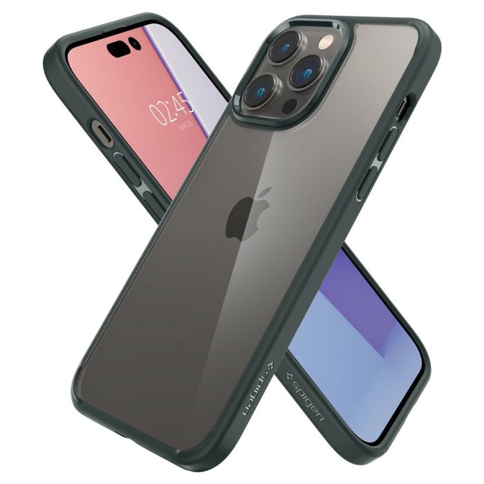 Чохол Spigen для Apple iPhone 14 Pro Max Ultra Hybrid, Abyss Green