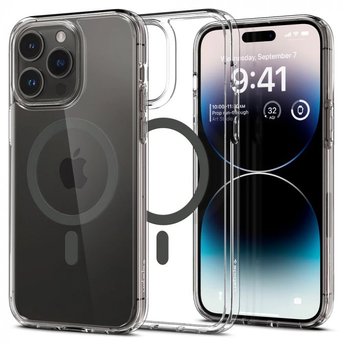 Чохол Spigen для Apple Iphone 14 Pro Ultra Hybrid MagFit, Graphite