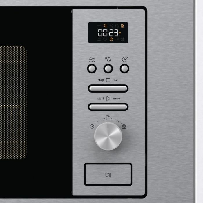 Піч Gorenje BM201AG1X мікрохвильова, вбудовувана, 20л, 800Вт, гриль, дисплей, нерж
