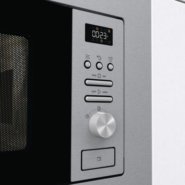 Піч Gorenje BM201AG1X мікрохвильова, вбудовувана, 20л, 800Вт, гриль, дисплей, нерж