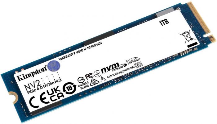 Накопичувач SSD Kingston M.2 1TB PCIe 4.0 NV2