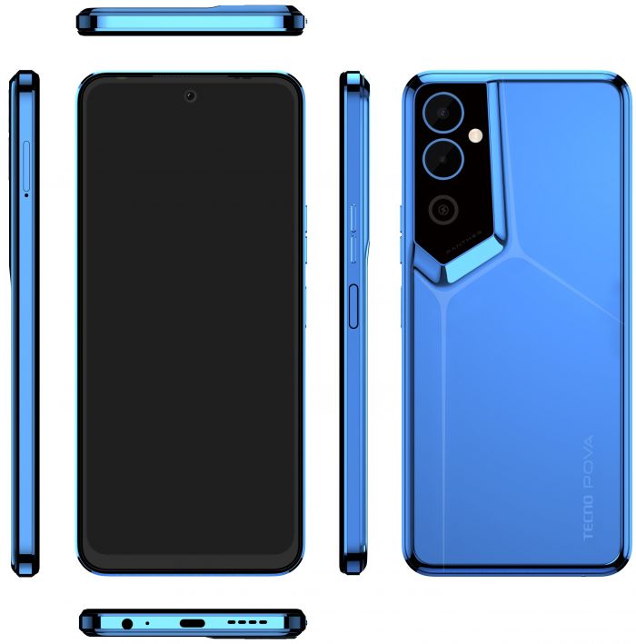 Смартфон TECNO POVA NEO-2 (LG6n) 4/64Gb 2SIM Cyber Blue